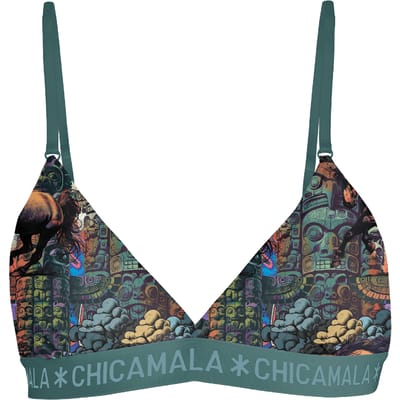 Chicamala – Dames BH - Verstelbare bandjes – Dames Ondergoed – Lingerie – Dames Top – Kleding - 95% Katoen – Dames kleding