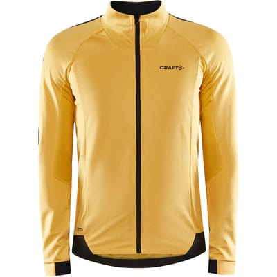Craft Fietsjack Winter Heren Geel - ADV BIKE SUBZ JACKET M AMBER-XL