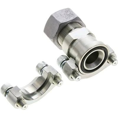 1'' SAE Flens 3000 psi Staal met 25S (M36x2) ISO 6162-1