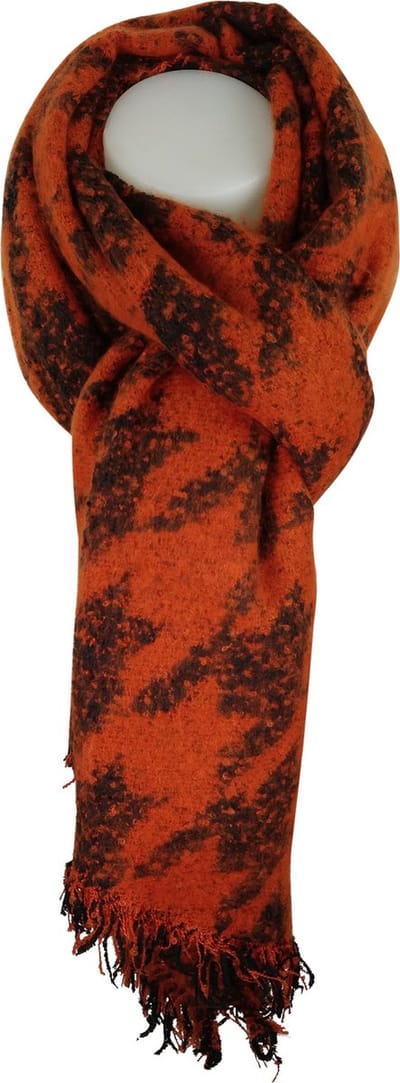 Wintersjaal Qischa oranje