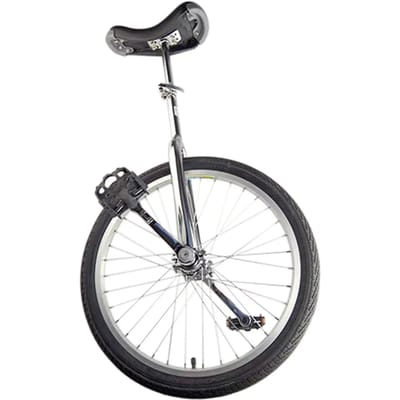 Fun Eenwieler - Eenwieler - Unisex - Zilver - 20 Inch