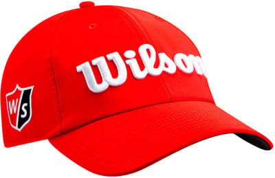 Wilson Pro Tour Golfcap - Rood Wit