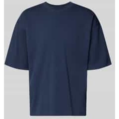 relaxed fit T-shirt met ronde hals