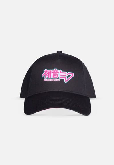 Hatsune Miku - Logo Verstelbare pet - Zwart