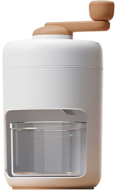 Handmatig aangedreven ijsschaafmachine - handmatige ijsvergruizer voor milkshakes en smoothies - ijsschaafmachine - ijsvergruizer voor huishoudelijk gebruik - ijsschaafmachine