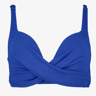 Osaga voorgevormde dames bikinitop blauw - Maat S