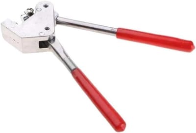 Sieraden Stempeltang - Graveergereedschap Metaal - Sieraden Personaliseren - Precisie Klemmechanisme - 16 cm - Rood