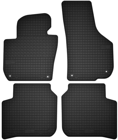 Wielganizator SolidTread - Rubber Automatten - Skoda Superb II (2008-2015) - Sedan, Combi - Zwart