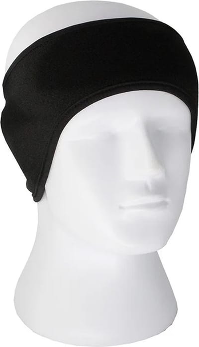 Without Lemon - Winter Polar Fleece Kinder Hoofdband - Kinderen - Unisex - Headband - Winter - Outdoor - Wandelen - Hardlopen - Fietsen - Skiën - Vakantie - Warm - Zwart
