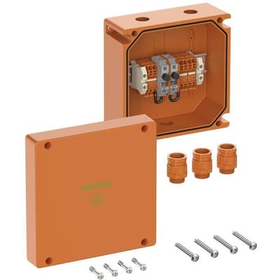 Spelsberg WKE 404 SL 8x6² 2FS Aftakkast (l x b x h) 200 x 110 x 200 mm Oranje IP66 1 stuk(s)