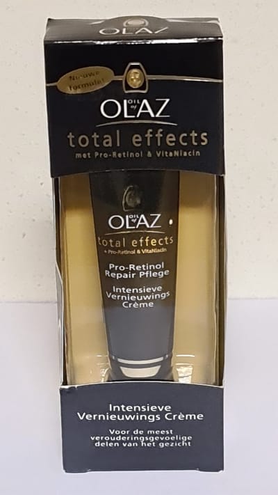Olaz total effects -Vernieuwings creme - pro retinol - repair -30ml