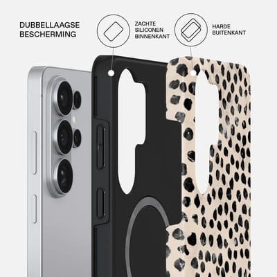 Burga Tough Backcover MagSafe voor de Samsung Galaxy S26 Ultra - Almond Latte