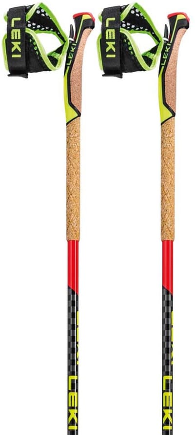 Leki Alpino Mezza Race Stokken Geel 110 cm