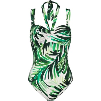 Sculpting stof badpak dames Triumph Summer Palm
