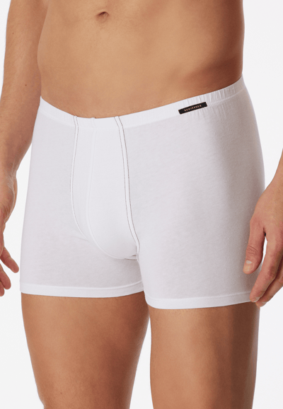 Schiesser 2 Pack Shorts Essentials - Heren Onderbroek wit
