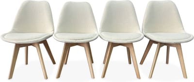 sweeek - Boucléstoelen, nils, set van 4