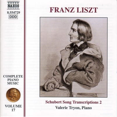 Valerie Tryon - Liszt: Schubert Song Transcriptions 2 (CD)