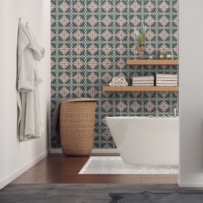 Zelfklevende tegelmuurstickers voor keuken en badkamer - 60 Angelena Azulejo tegelstickers - 60 stickers 10x10cm