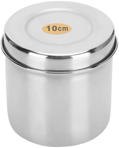 Store_7 - Katoenen balbeker - Gaasopslagcontainer - Perfect voor wattenstaafjes - Ruimtebesparend - Organisator voor thuis en ziekenhuis - Katoen
