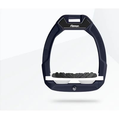 Veiligheidsspitsen voor paardrijden Inrijdend Ultra Grip Marine/Wit/Wit Flex-On Safe-On