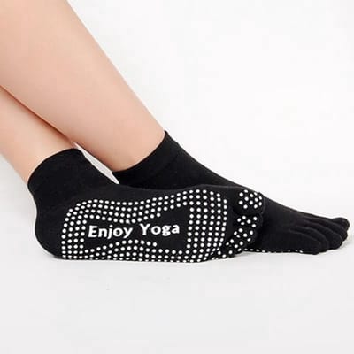 CHPN - Yogasokken - Sportsokken - Yoga - Antislip - Zwart - Sokken - Yogasok - Teensokken - 36-40 - Pilatessokken