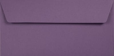 Gladde paarse enveloppen A4 - 110 x 220 mm - 25 stuks - HK zelfklevend met plakstrip - 120 gram - Kreative - Netuno