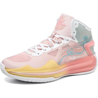Hoge Kwaliteit Mannen Basketbalschoenen Vrouwen Kinderen Origineel Ontwerp Basketballaarzen Slijtvaste Sneakers Mannen Sport Trainingsschoenen 42 white