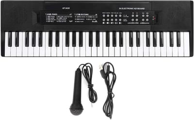 54 Toetsen Elektronisch Keyboard met Microfoon en Opnamefunctie