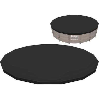 Rond afdekzeil met afvoergaten en opspantouw (dia 493cm)
