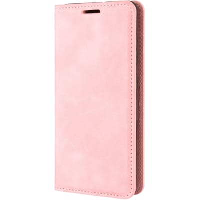 Mocaa Samsung Galaxy A41 Magnetisch Slim Fit Bookcase Hoesje Roze