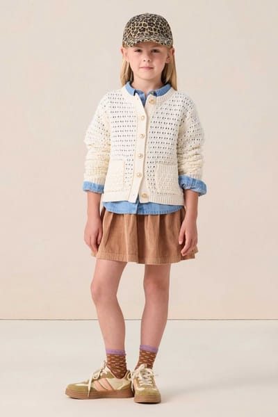 Sissy-Boy - Bruine corduroy rok