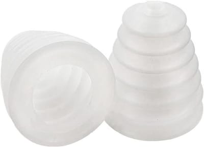 Rubber boormachine stofafzuiger 2 stuks - siliconen rubber - stofdicht - beschermt uw gezondheid - ShopVlot