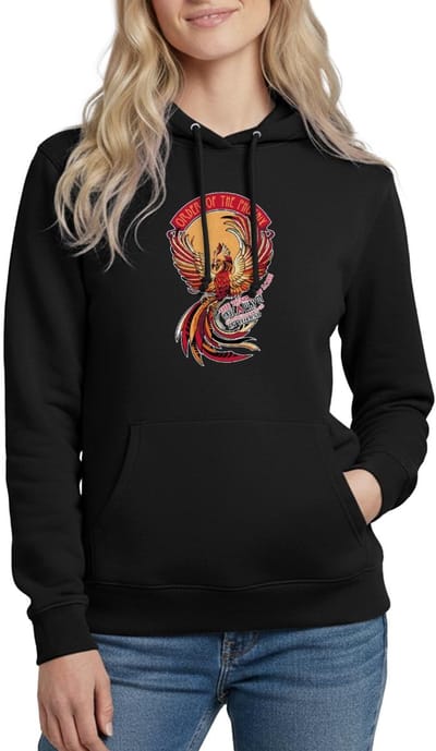 Harry Potter Phoenix Fawkes Hoodie Dames