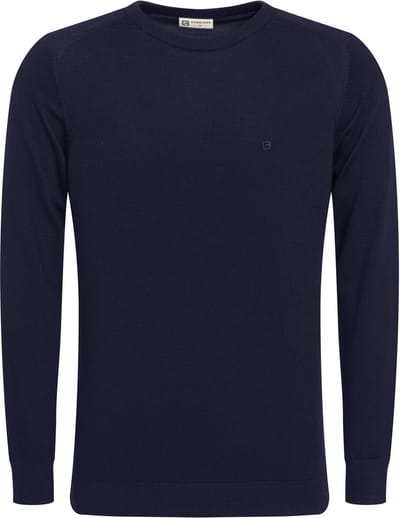 Gabbiano Trui Essential Knitted Trui Dome 614570 301 Navy Mannen Maat - 3XL