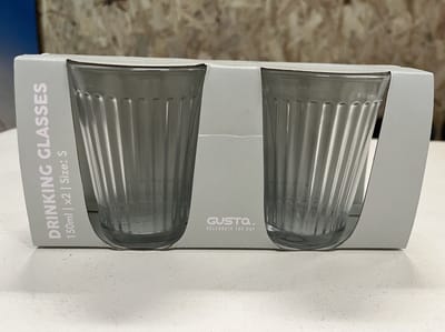 Gusta - S - 2 drinkglazen - 150 ml