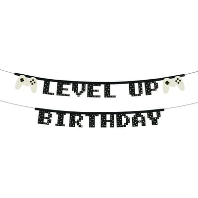 Party Deco Banner - Level Up