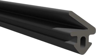 Raamafdichting Rubber - Tochtband Deur - Tocht Buitenhouden - EPDM Gesloten Celstructuur - 20 Meter - Zwart