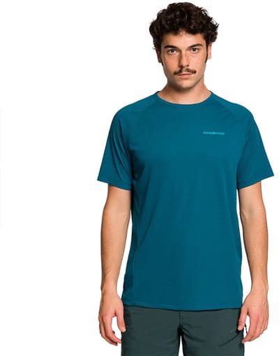 Trangoworld Couvet T-shirt Met Korte Mouwen Blauw M Man