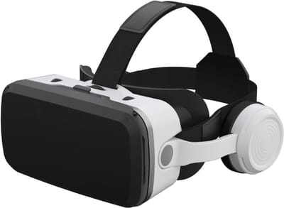DYNA® VR Bril met controllers - VR Bril - VR-brillen - Wit - ‎23cm x 21cm x 11cm