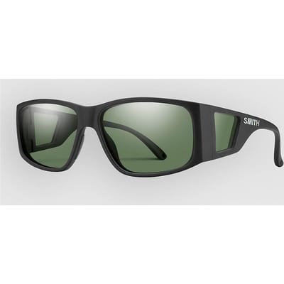 Smith Monroe Peak Matte Black Zonnebril zwart