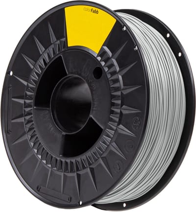 colorFabb Pla High Speed Pro Light Grey 3D-printerfilament - 1,75 mm - 1000 g - Hoge printsnelheid - Uitstekende stevigheid - Gemakkelijk te printen