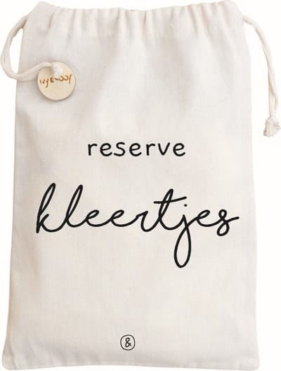 Reserve baby kleertjes opbergen | Opbergzakje Reserve Kleertjes | Reserve kleertjes zakje | Ivy and Soof