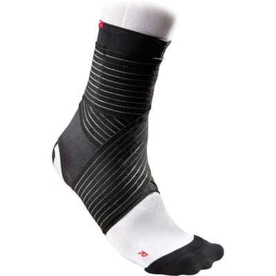 McDavid 433 - Enkelsleeve - Met Mesh en Straps - Zwart - S