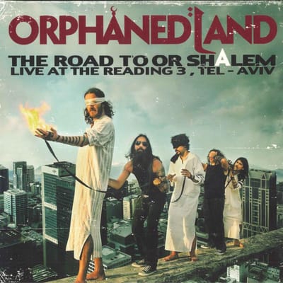Disque LP ORPHANED LAND - The Road To Or Shalem: Live Au  BLACK138LP Manches Noires 2016 Espagne Rock gray