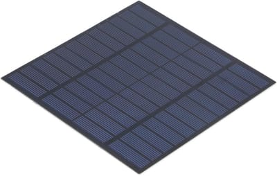 Zonnepaneel Module - Zonnecel - Energie Opwekken - Waterdichte Harsinkapseling - 14.5 cm - Zwart