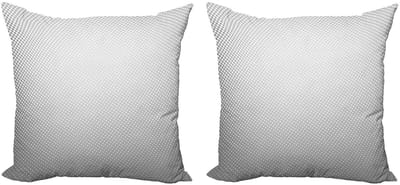 ABAKUHAUS Digitale kussenhoezen Set – 2x50x50 cm – Grijs & Lichtgrijs, Dubbelzijdig bedrukt