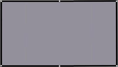 Projectiescherm - Beamer gordijn - Film avonden - Anti-licht technologie - 84 inch - Wit
