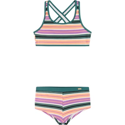Protest PRTNinja JR - Bikini set Meisjes - Normale pasvorm - Uitneembare vulling - Groen
