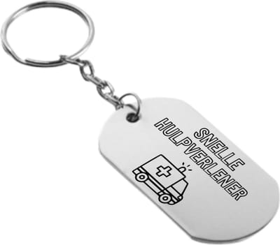 Akyol - snelle hulpverlener sleutelhanger - Verpleegkundige - familie vrienden - cadeau - 54 x 29mm