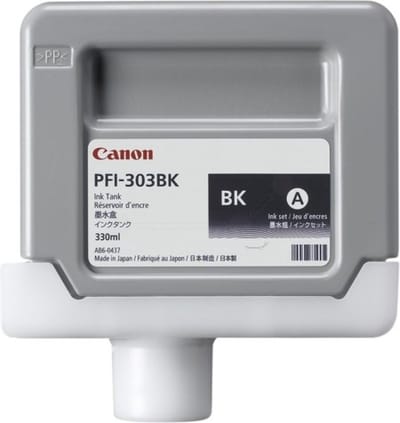 Canon PFI-303BK - Inktcartridge / Zwart